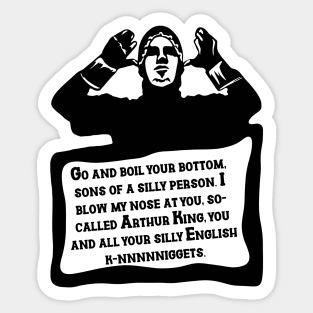 Holy Grail French Taunt Sticker